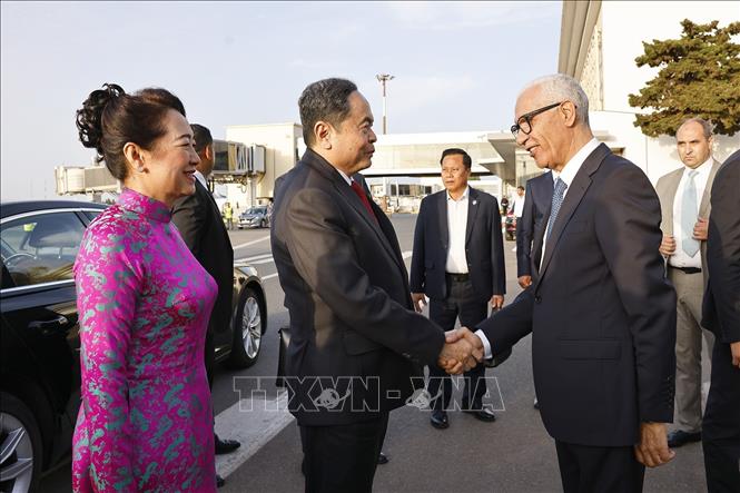 Chủ tịch Quốc hội Trần Thanh Mẫn bắt đầu thăm chính thức Vương quốc Maroc- Ảnh 2. Chủ tịch Quốc hội Trần Thanh Mẫn bắt đầu thăm chính thức Vương quốc Maroc- Ảnh 2.