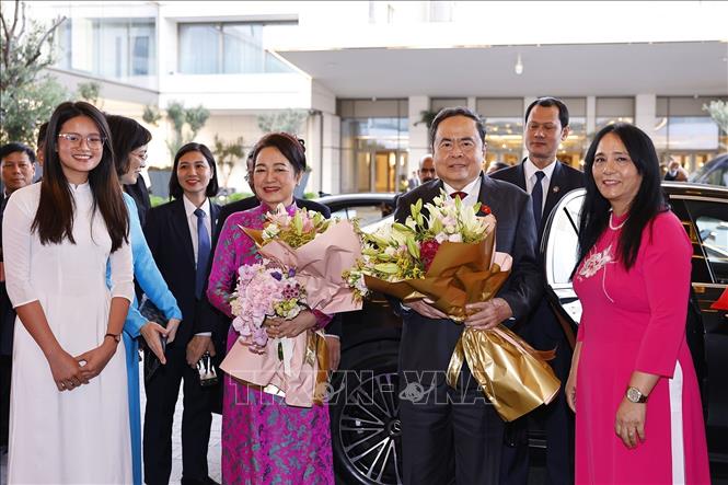 Chủ tịch Quốc hội Trần Thanh Mẫn bắt đầu thăm chính thức Vương quốc Maroc- Ảnh 4. Chủ tịch Quốc hội Trần Thanh Mẫn bắt đầu thăm chính thức Vương quốc Maroc- Ảnh 4.