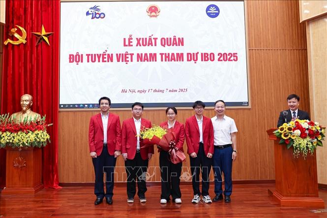Việt Nam trong nhóm 10 quốc gia có tổng điểm cao nhất tại Olympic Sinh học Quốc tế 2025- Ảnh 2. Việt Nam trong nhóm 10 quốc gia có tổng điểm cao nhất tại Olympic Sinh học Quốc tế 2025- Ảnh 2.