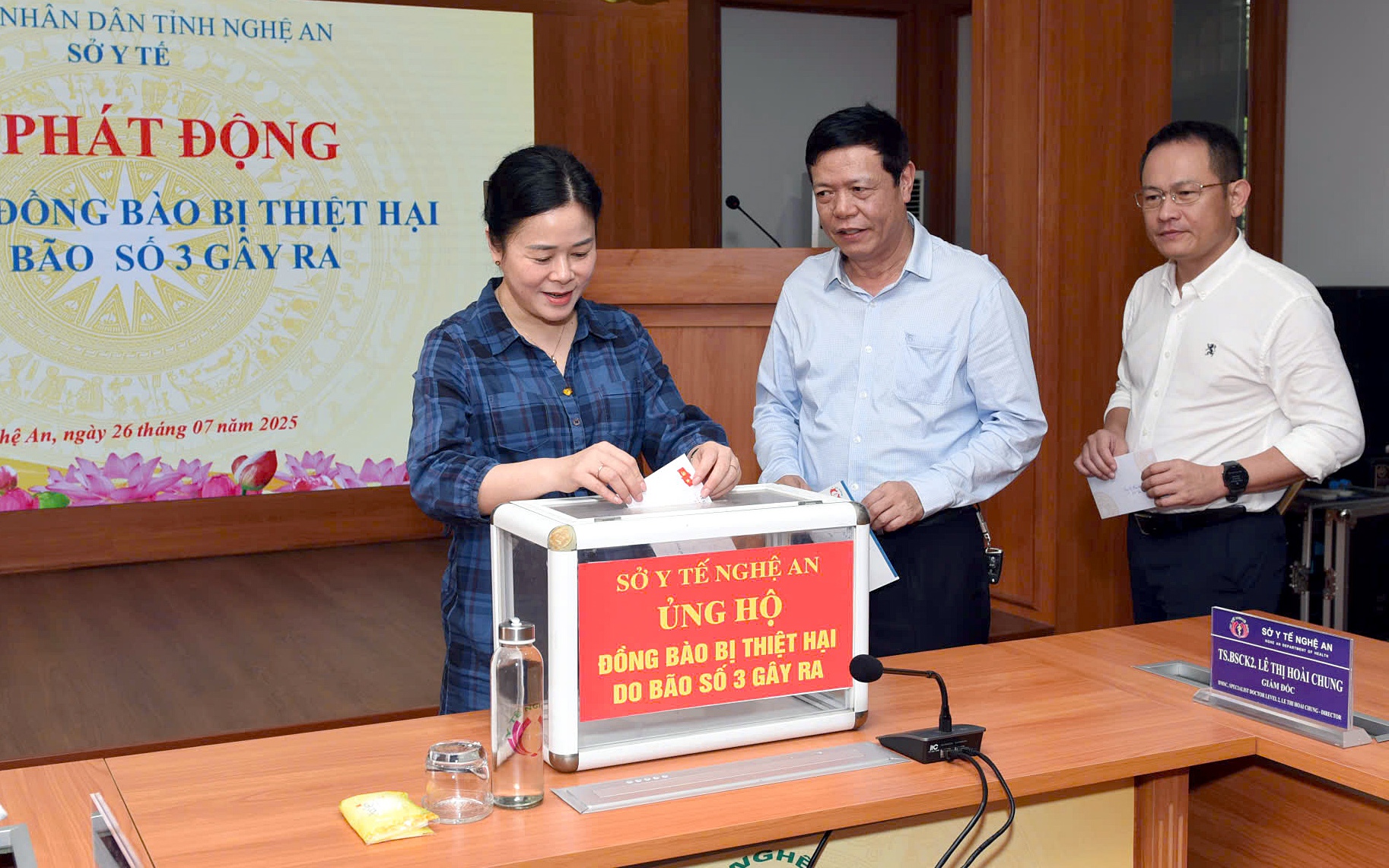 Ngành Y tế Nghệ An chung tay vì miền Tây – nối dài vòng tay nhân ái sau bão lũ