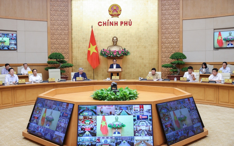 Thủ tướng chủ trì Hội nghị trực tuyến với 34 tỉnh, thành và hơn 3.300 xã, phường, đặc khu