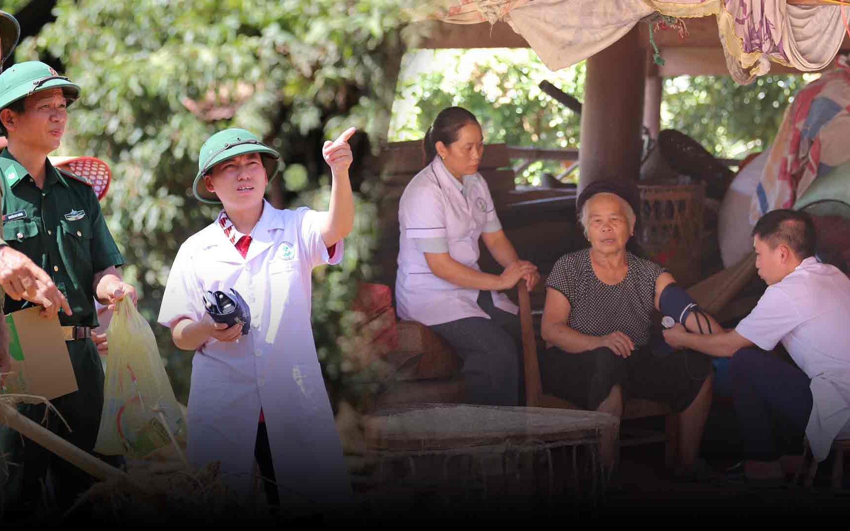 Thầy thuốc nơi tâm lũ Nghệ An: Nhà trôi sạch, mất tất cả nhưng quyết không bỏ bà con