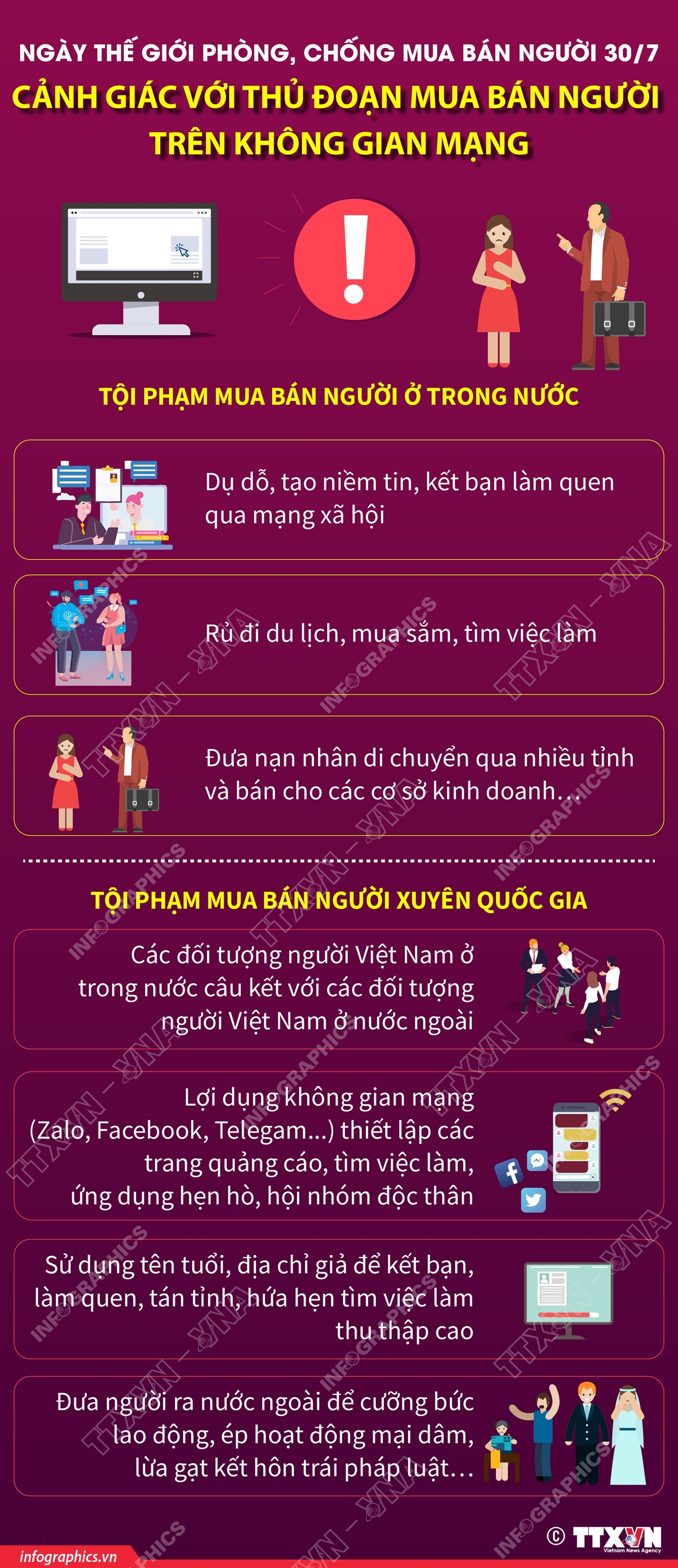Cảnh giác với thủ đoạn mua bán người trên không gian mạng- Ảnh 1.