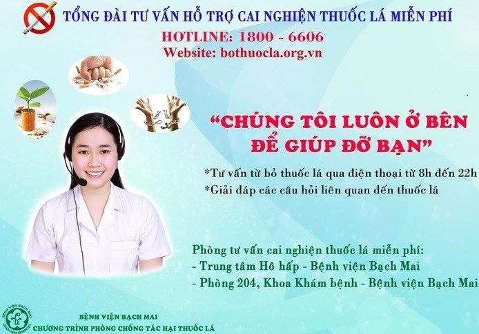 ‘Hãy gọi cho chúng tôi để được tư vấn miễn phí và hỗ trợ cai nghiện thuốc lá’- Ảnh 2. ‘Hãy gọi cho chúng tôi để được tư vấn miễn phí và hỗ trợ cai nghiện thuốc lá’- Ảnh 2.