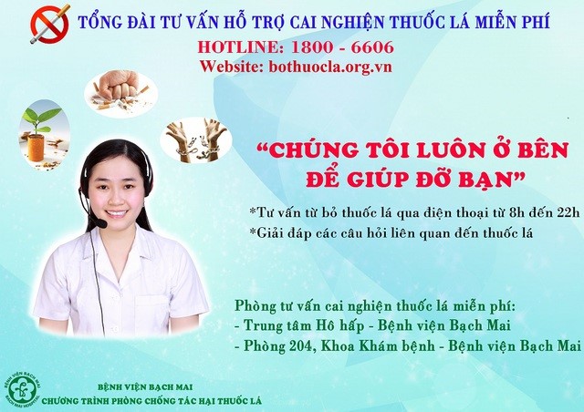 Trung tâm hỗ trợ cai nghiện thuốc lá miễn phí đặt ở đâu?- Ảnh 1.