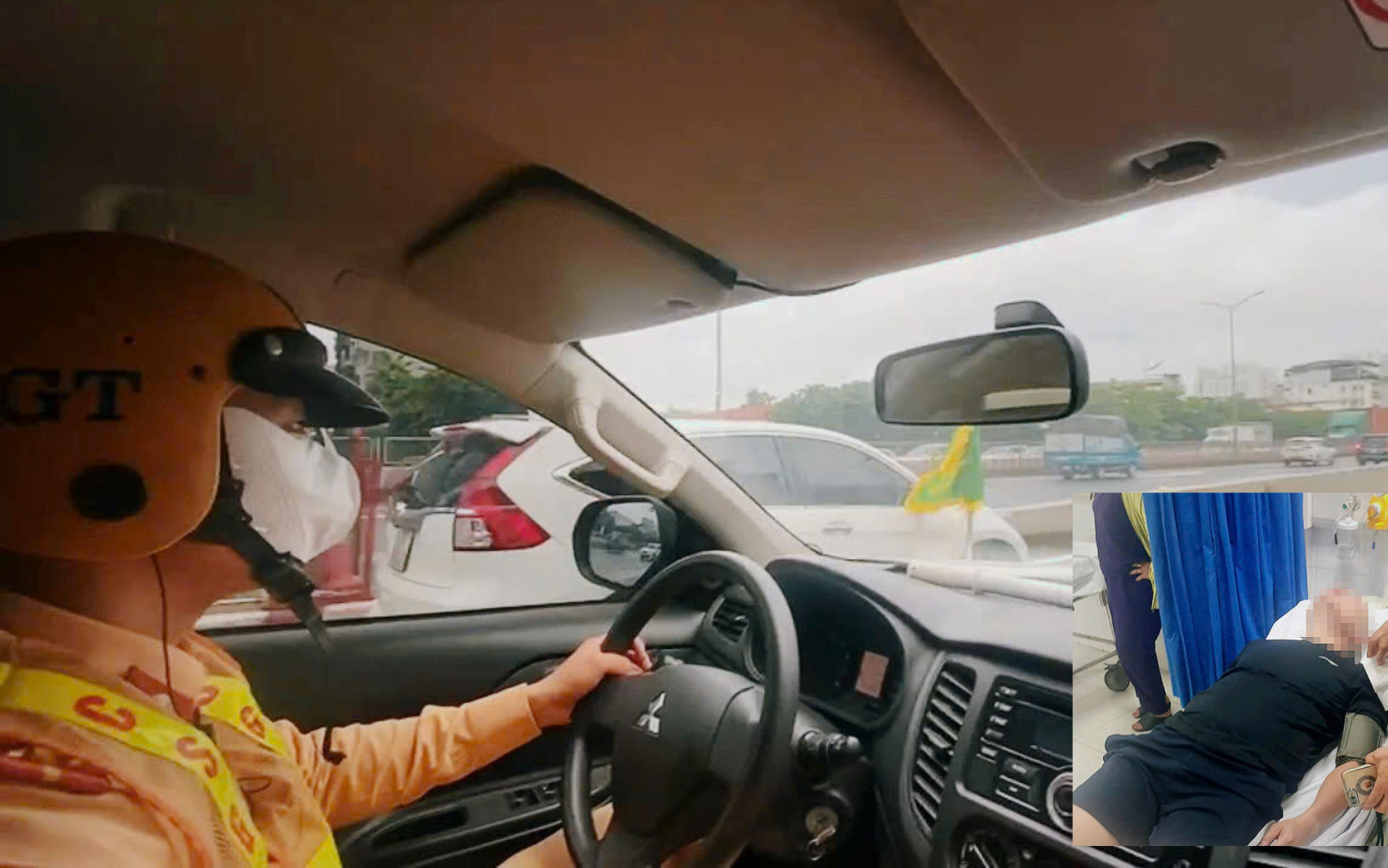 Nghe tiếng kêu &quot;Anh ơi cứu chồng em với!&quot;, CSGT phản ứng tức thì