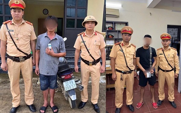Tuyên Quang: Phát hiện nhiều người điều khiển mô tô trong cơ thể có ma túy