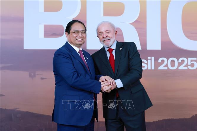 Thủ tướng Phạm Minh Chính tham dự Hội nghị Thượng đỉnh BRICS mở rộng năm 2025- Ảnh 3. Thủ tướng Phạm Minh Chính tham dự Hội nghị Thượng đỉnh BRICS mở rộng năm 2025- Ảnh 3.