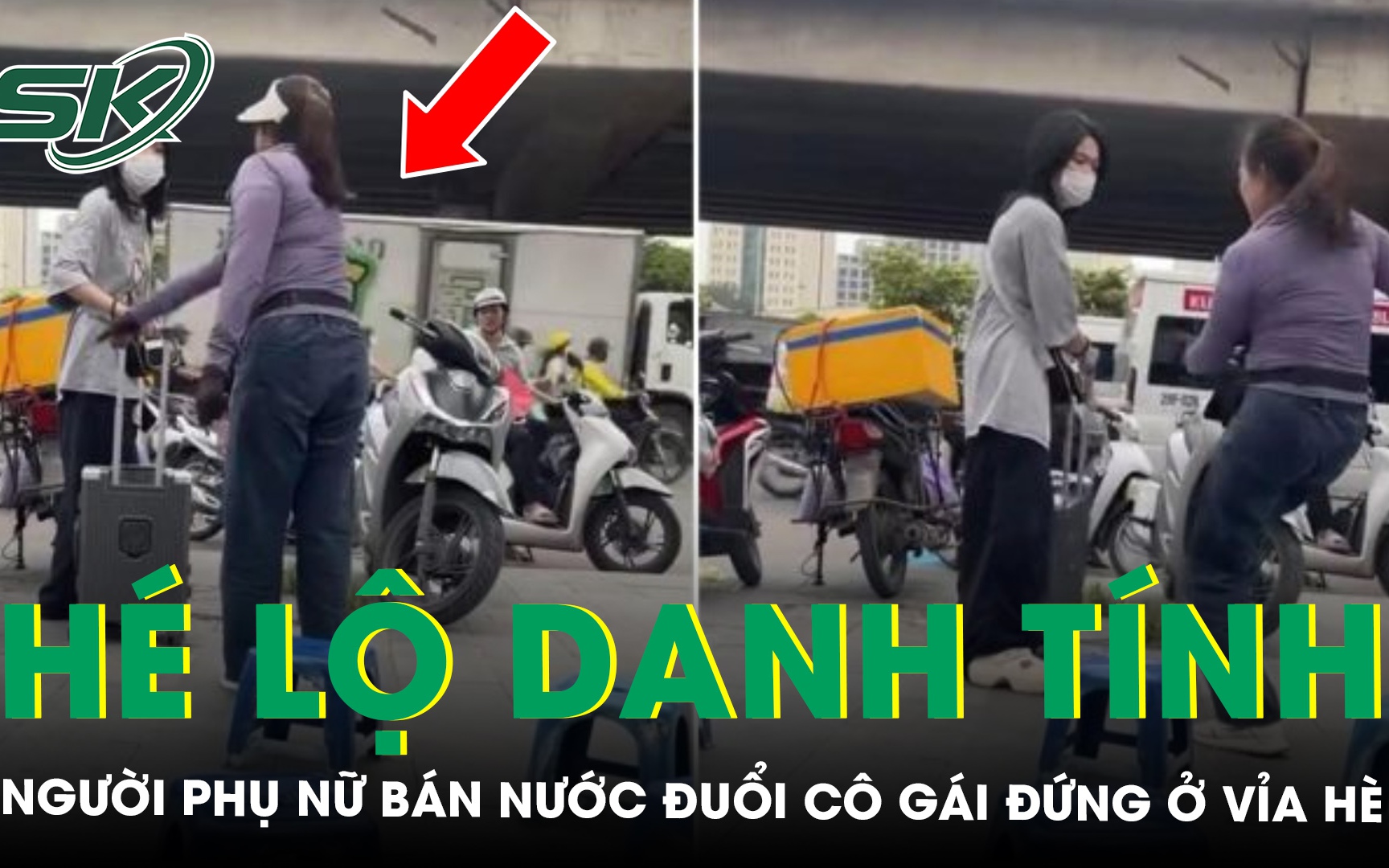 Hé lộ danh tính người phụ nữ bán nước xua đuổi cô gái đứng trên vỉa hè ở bến xe Mỹ Đình
