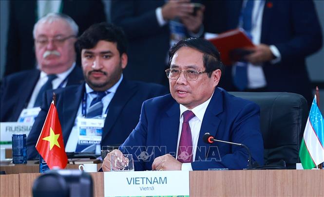 Thủ tướng Phạm Minh Chính đề xuất 3 tiên phong tại Hội nghị BRICS mở rộng- Ảnh 1. Thủ tướng Phạm Minh Chính đề xuất 3 tiên phong tại Hội nghị BRICS mở rộng- Ảnh 1.