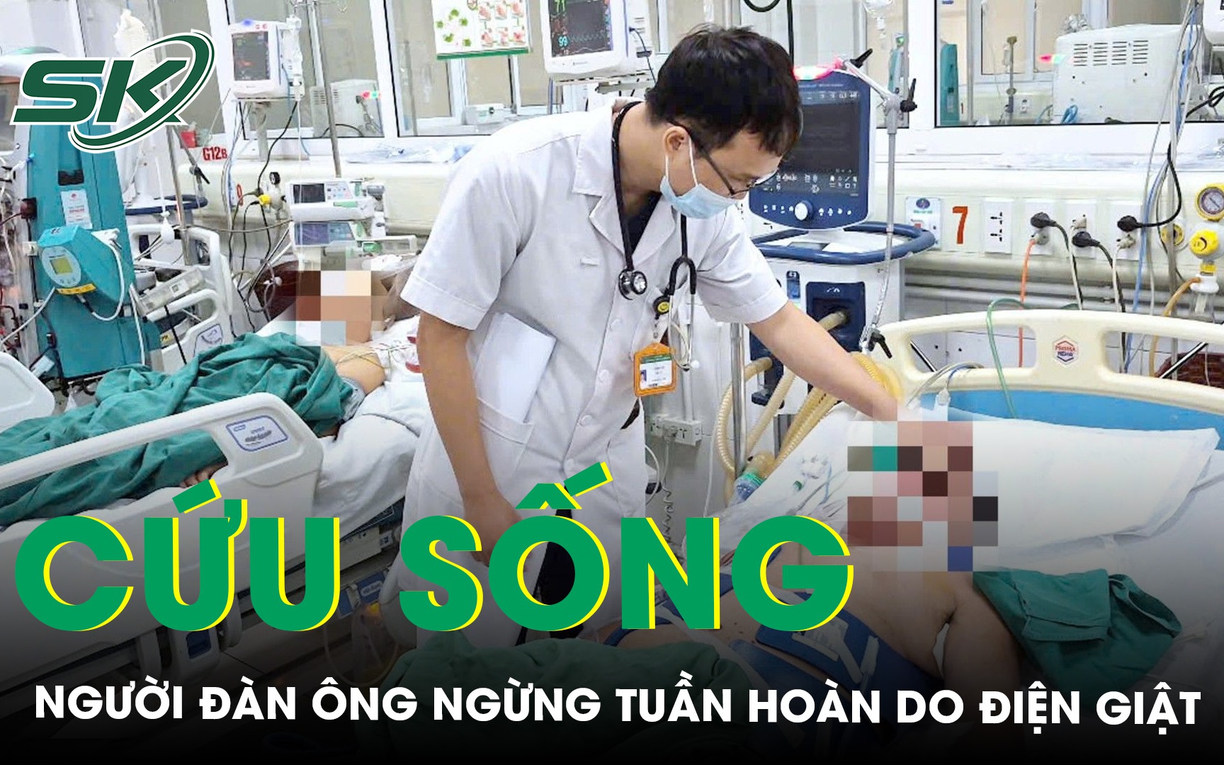 Cứu sống người đàn ông ngừng tuần hoàn do điện giật
