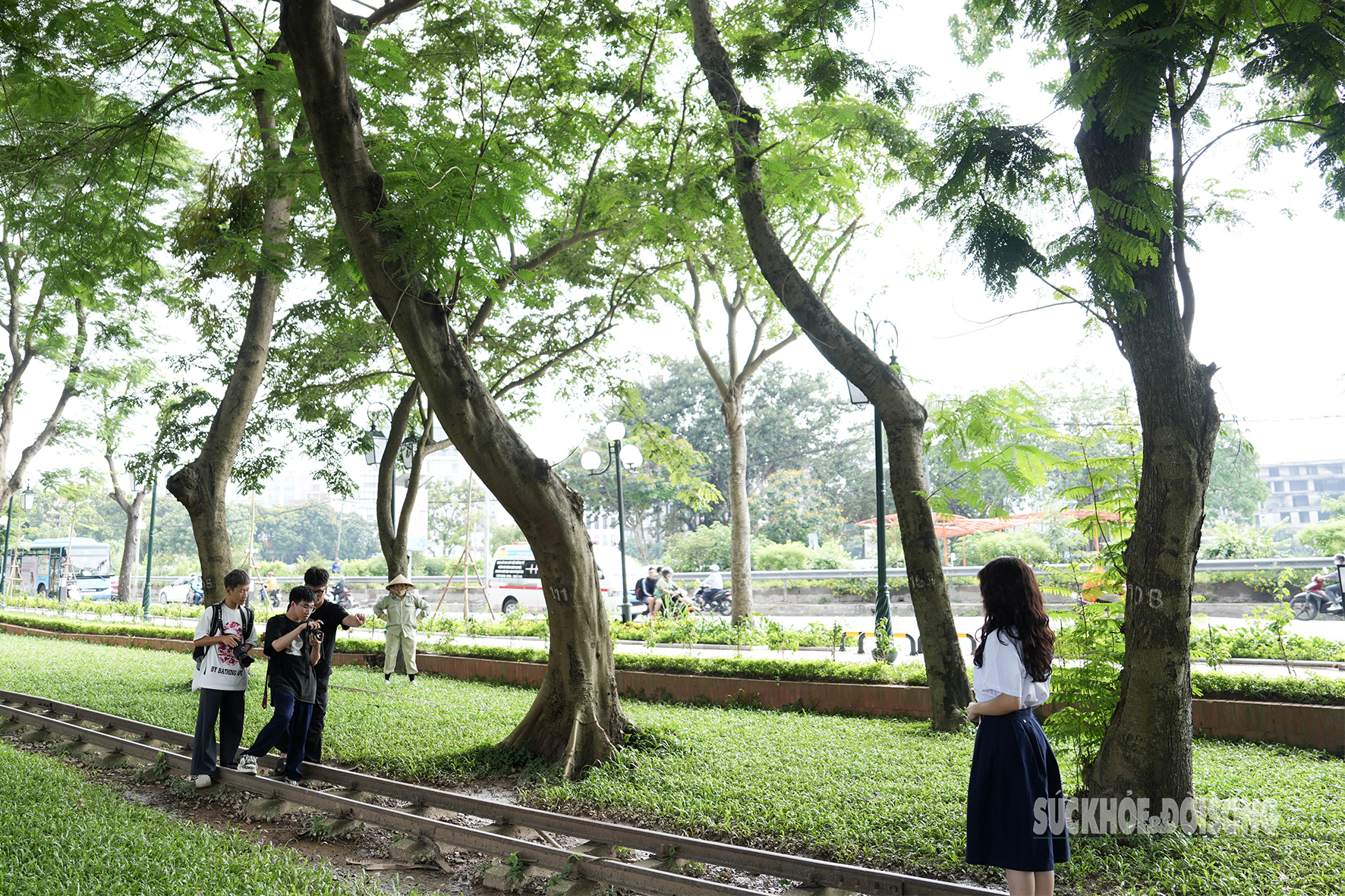 Công viên Thống Nhất 'biến hình' sau khi hạ rào- Ảnh 10. Công viên Thống Nhất 'biến hình' sau khi hạ rào- Ảnh 10.