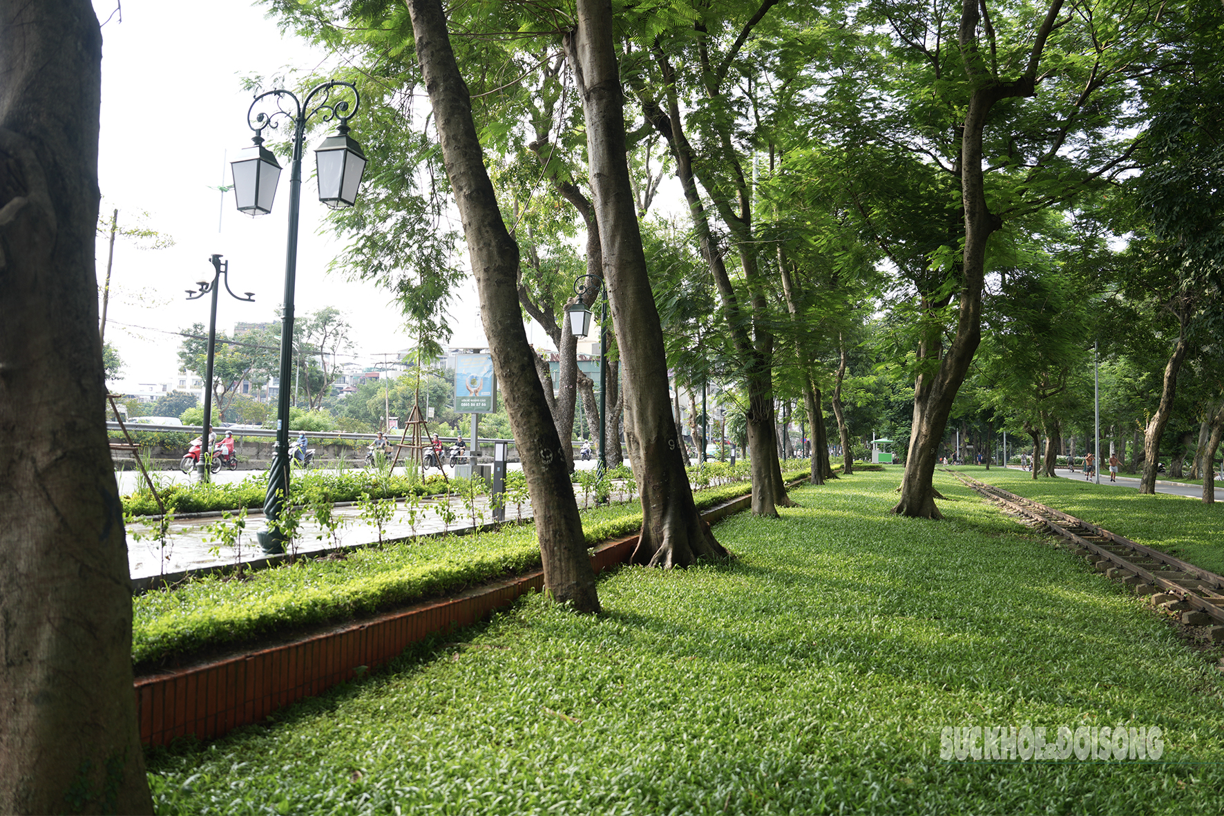 Công viên Thống Nhất 'biến hình' sau khi hạ rào- Ảnh 8. Công viên Thống Nhất 'biến hình' sau khi hạ rào- Ảnh 8.