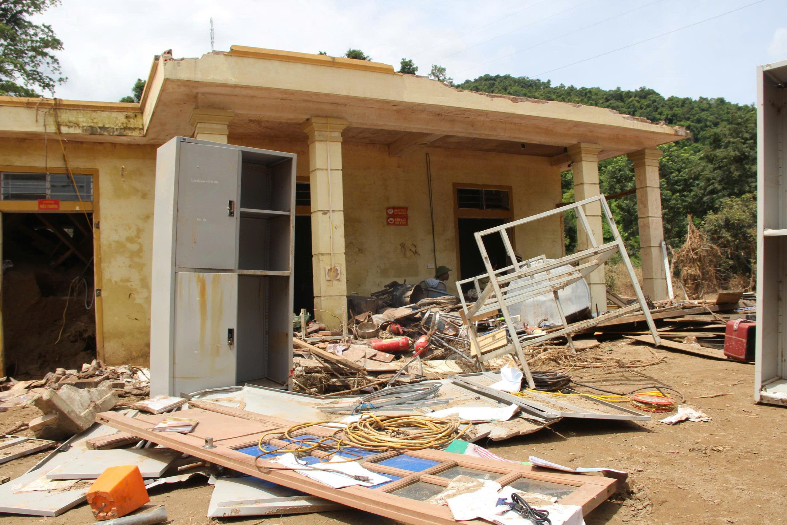 Trường học xã biên giới Nghệ An gượng dậy sau lũ lịch sử- Ảnh 18. Trường học xã biên giới Nghệ An gượng dậy sau lũ lịch sử- Ảnh 18.