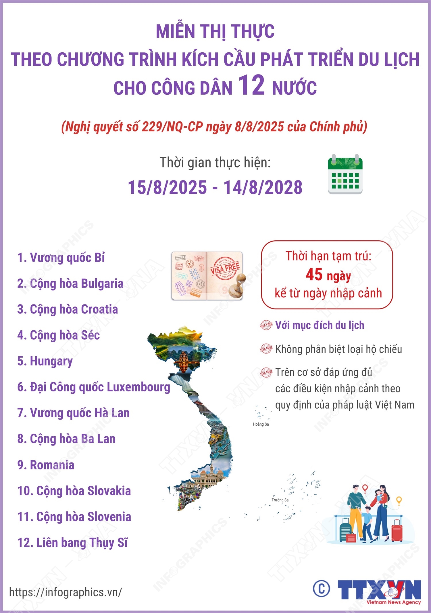 Miễn thị thực theo Chương trình kích cầu phát triển du lịch cho công dân 12 nước- Ảnh 1. Miễn thị thực theo Chương trình kích cầu phát triển du lịch cho công dân 12 nước- Ảnh 1.