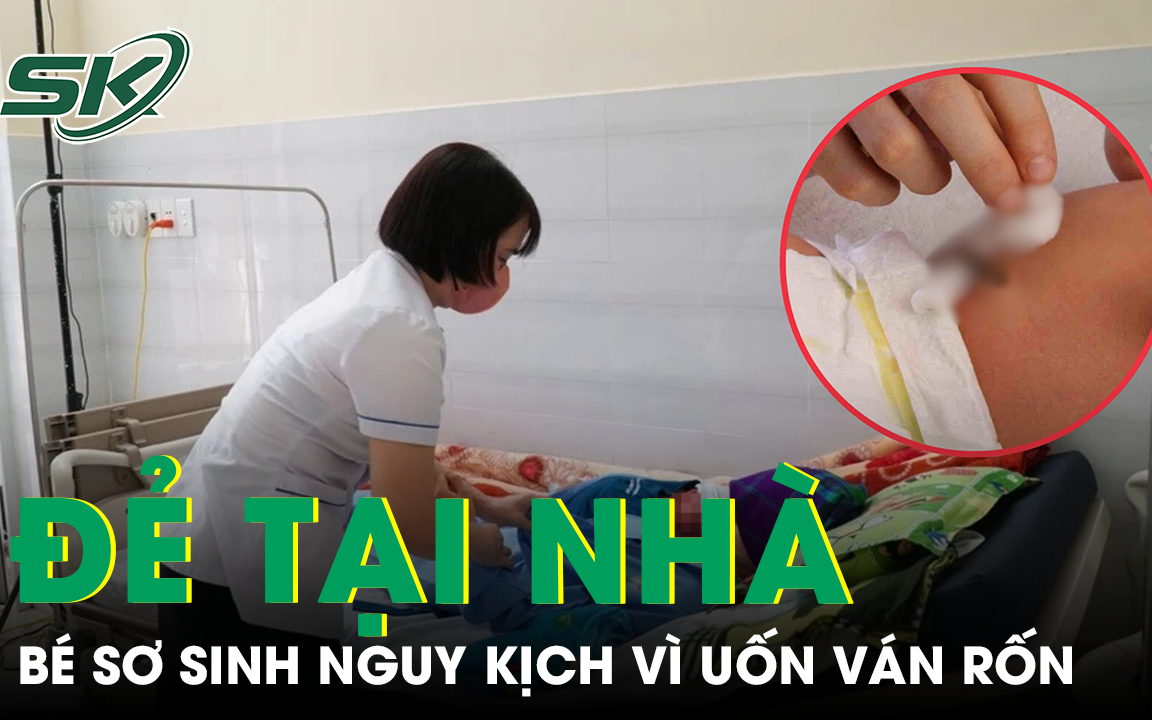 Đẻ tại nhà, bé sơ sinh nguy kịch vì uốn ván rốn