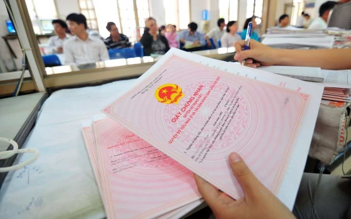 Quy trình cấp lại sổ đỏ bị mất