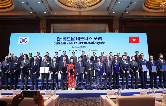 Tổng Bí thư Tô Lâm và Thủ tướng Hàn Quốc chứng kiến Lễ trao các thỏa thuận hợp tác- Ảnh 3. Tổng Bí thư Tô Lâm và Thủ tướng Hàn Quốc chứng kiến Lễ trao các thỏa thuận hợp tác- Ảnh 3.