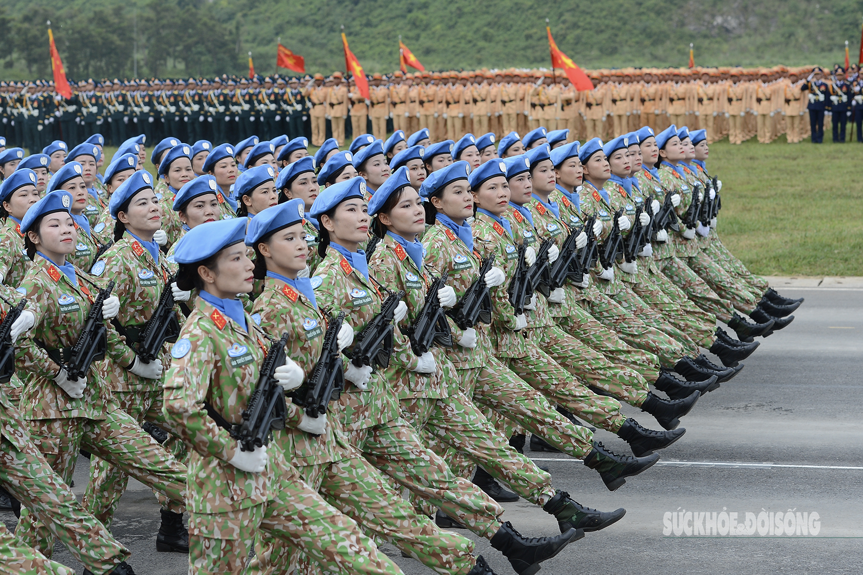 Tổng hợp luyện diễu binh, diễu hành lần 3: Sẵn sàng cho ngày hội lớn của non sông- Ảnh 5.