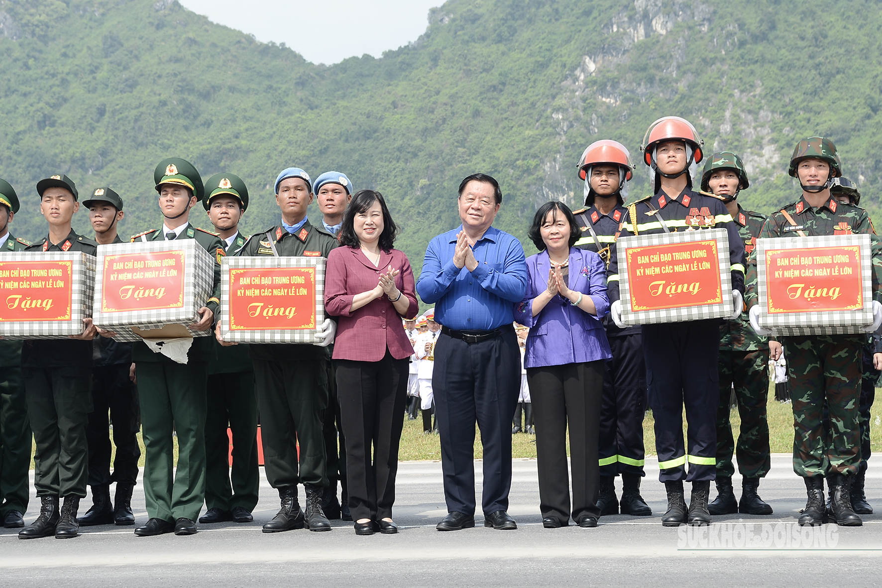 Tổng hợp luyện diễu binh, diễu hành lần 3: Sẵn sàng cho ngày hội lớn của non sông- Ảnh 1.