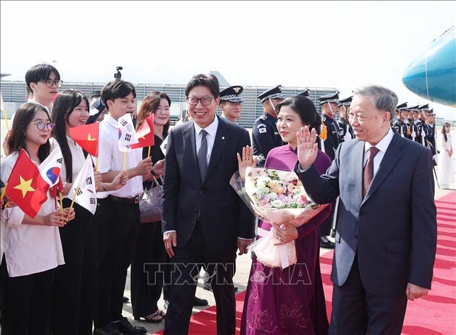 Tổng Bí thư Tô Lâm thăm thành phố Busan, Hàn Quốc- Ảnh 7.