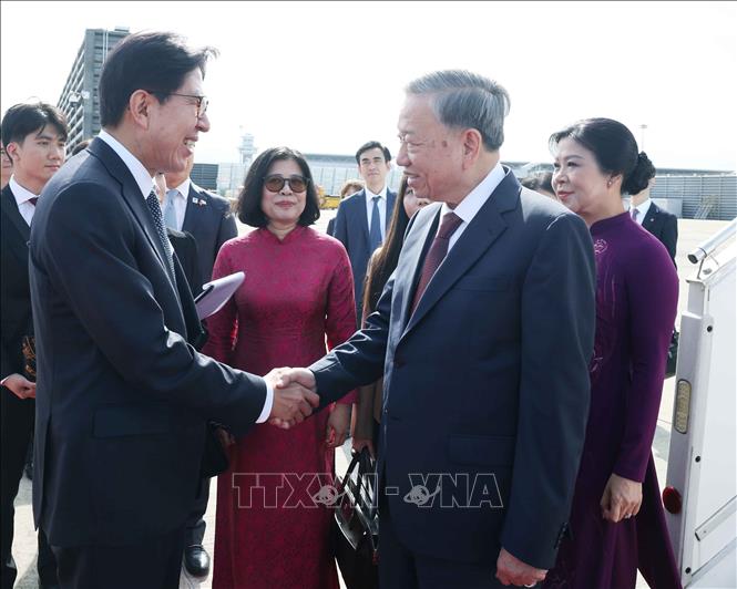 Tổng Bí thư Tô Lâm thăm thành phố Busan, Hàn Quốc- Ảnh 5.