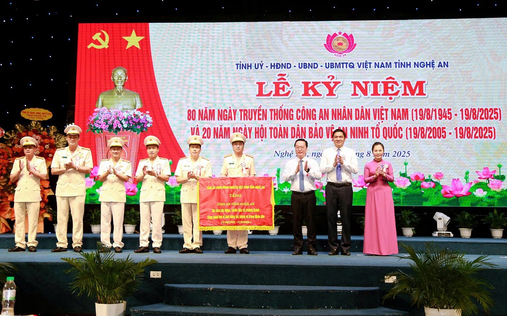 Công an Nghệ An – 80 năm xứng danh Anh hùng trên quê hương Bác