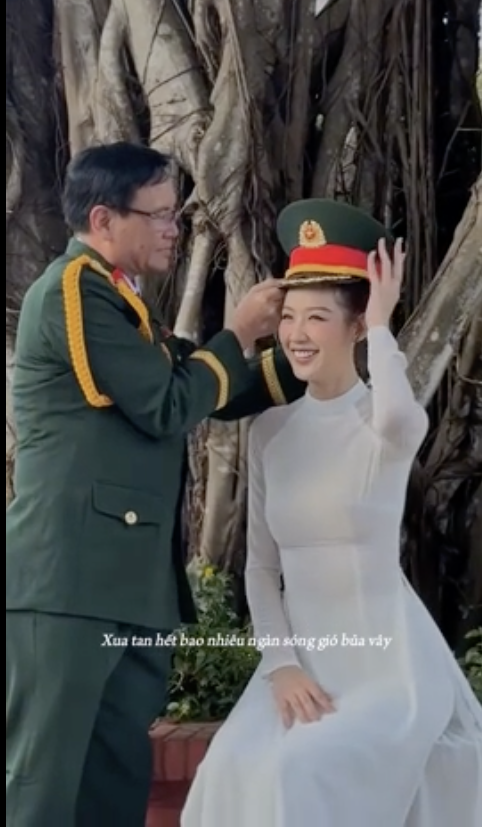 Gia thế nàng hậu quê Cần Thơ thi Miss World: Bố là đại tá, mẹ bác sĩ- Ảnh 1.