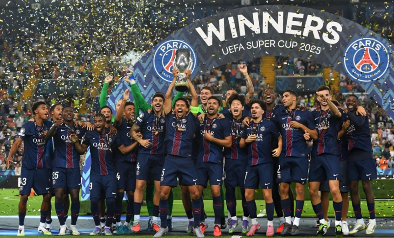 Ngược dòng 'kinh điển’, PSG đoạt Siêu cúp châu Âu- Ảnh 1.
