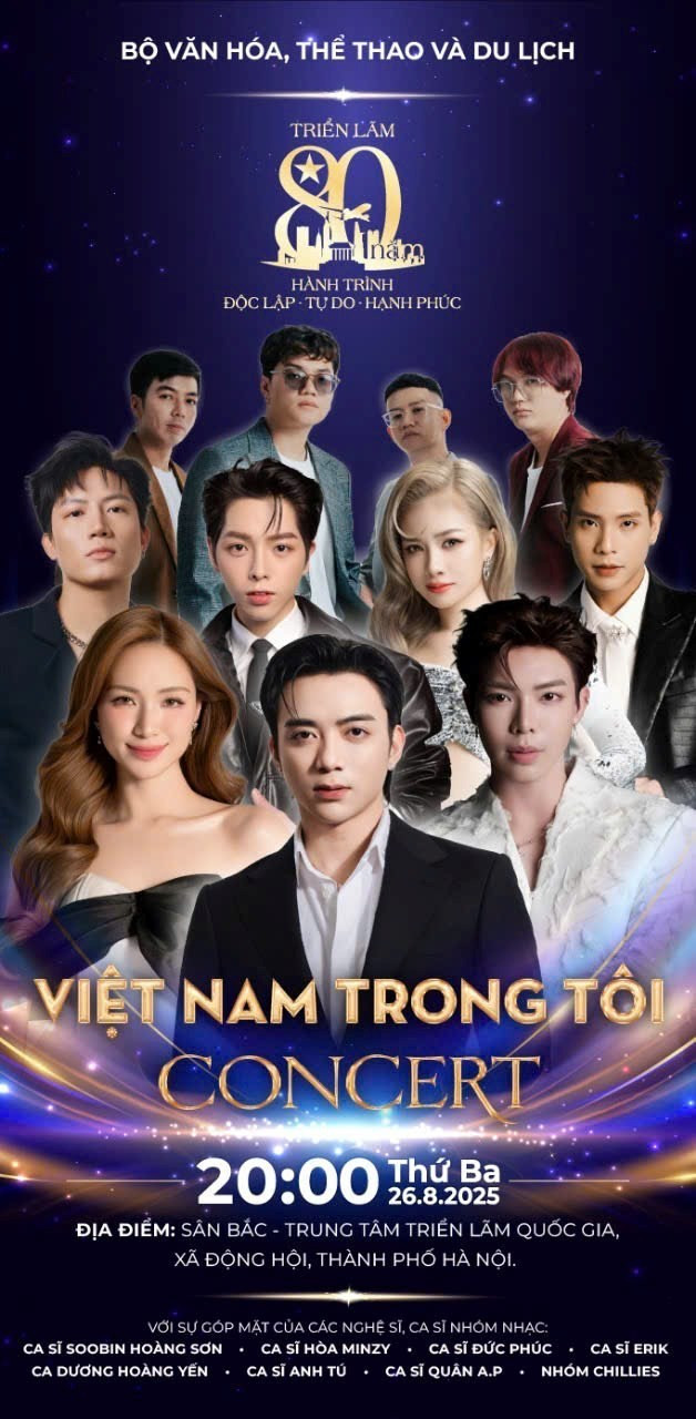 Cách thức nhận vé miễn phí xem concert có Soobin, Hòa Minzy, Erik, Đức Phúc- Ảnh 2.