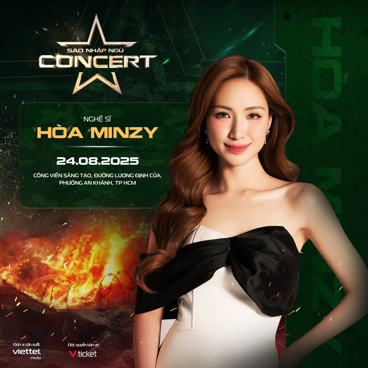Soobin Hoàng Sơn, Hòa Minzy, Chi Pu, Trúc Nhân, Bùi Công Nam… sẽ 'bùng nổ' trong concert Sao nhập ngũ- Ảnh 2.