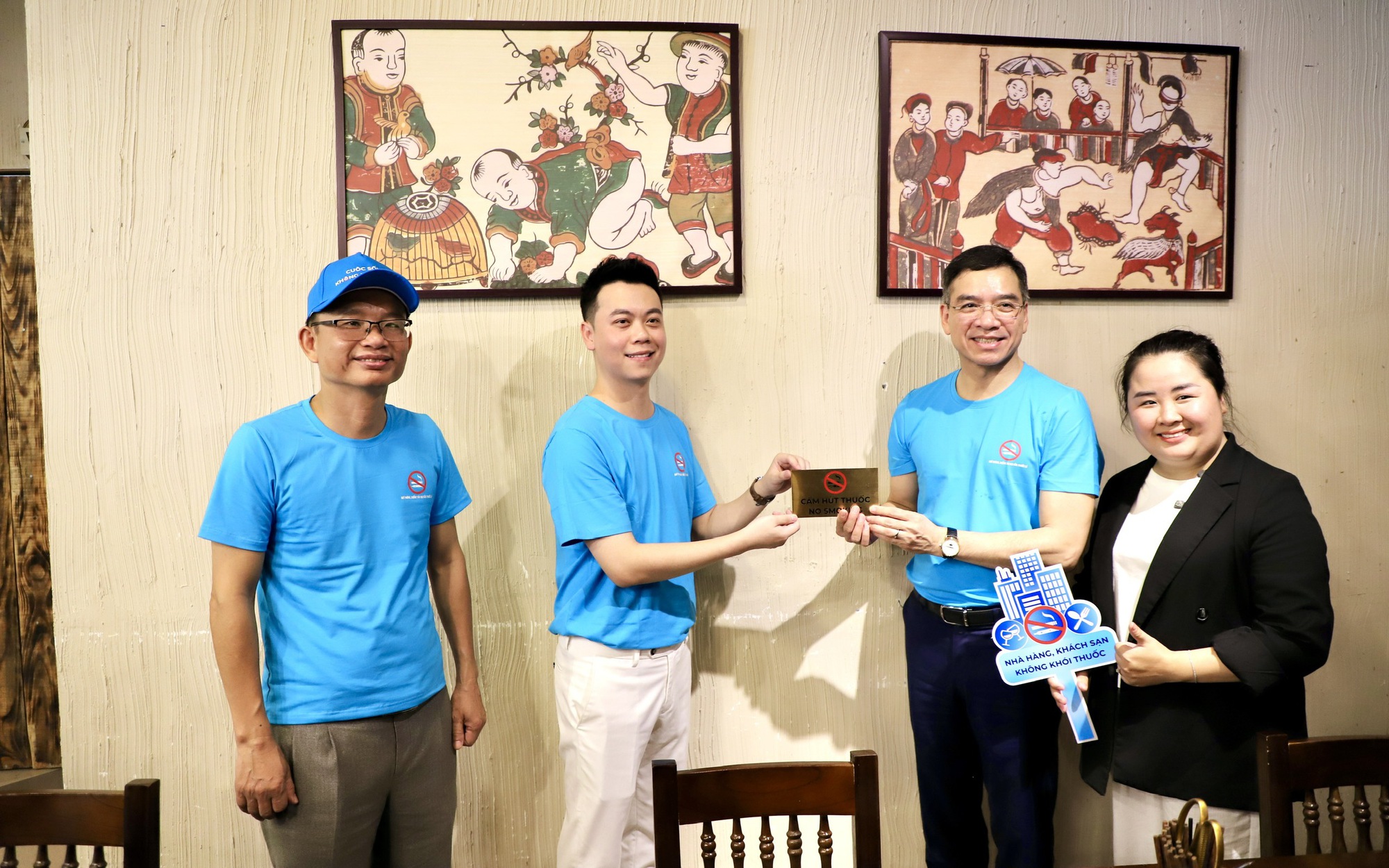 Xây dựng các khách sạn, nhà hàng và điểm du lịch không khói thuốc lá để bảo vệ sức khỏe cộng đồng