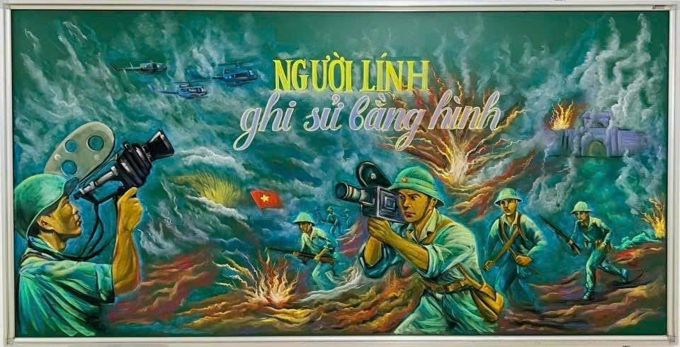 Thầy giáo vẽ tranh mừng ngày Quốc khánh bằng phấn bảng- Ảnh 7. Thầy giáo vẽ tranh mừng ngày Quốc khánh bằng phấn bảng- Ảnh 7.