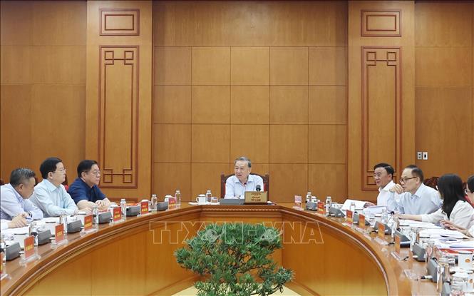 Tổng Bí thư: Công tác chuẩn bị, tổ chức Lễ kỷ niệm, diễu binh, diễu hành phải thật sự chu đáo, an toàn- Ảnh 3.