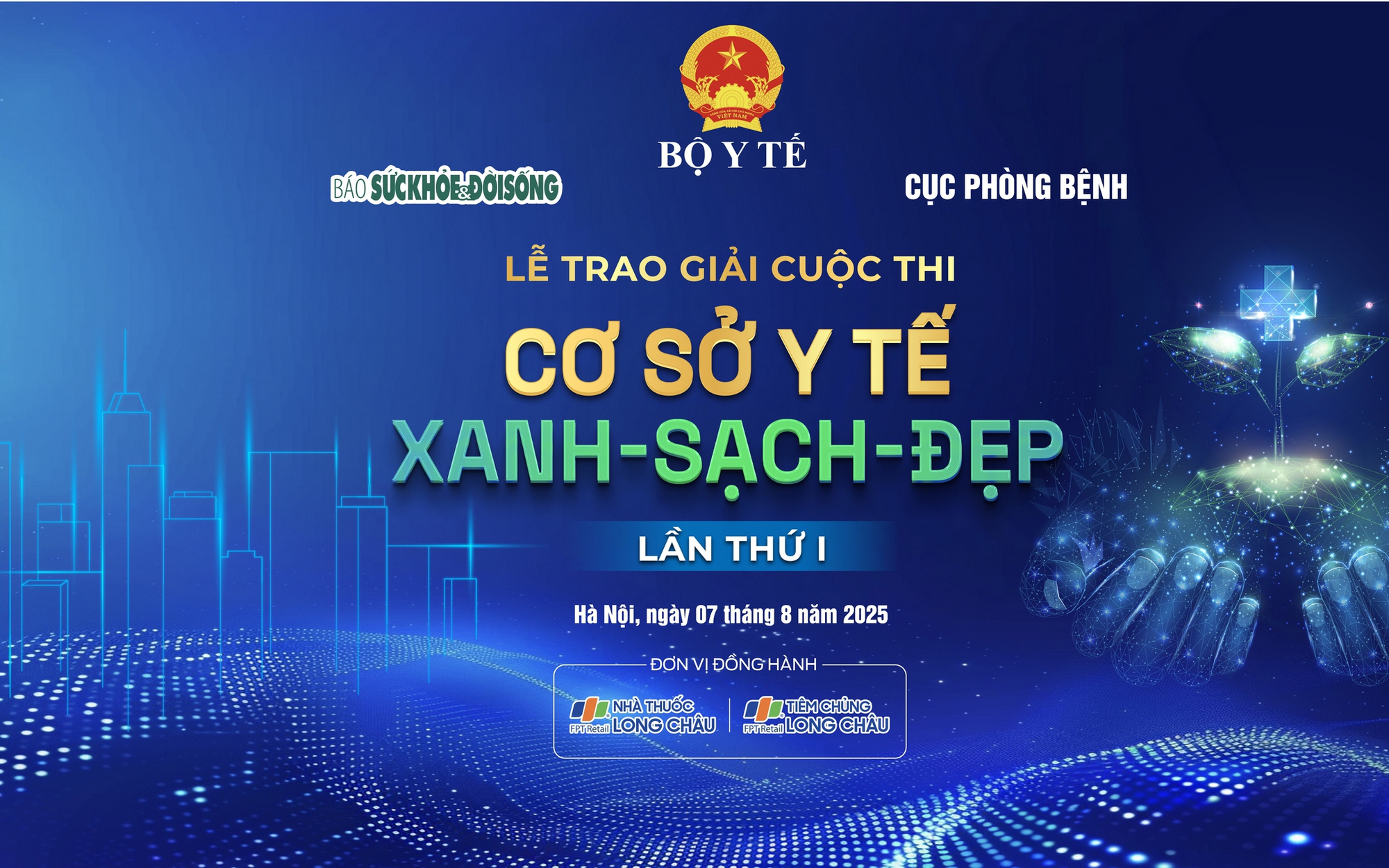 Sắp diễn ra Lễ trao giải Cuộc thi "Cơ sở y tế Xanh - Sạch - Đẹp" lần thứ I