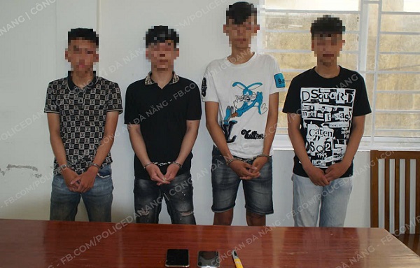 Nhóm thanh niên tuổi teen gây ra nhiều vụ cướp nguy hiểm tại Đà Nẵng - Ảnh 1.