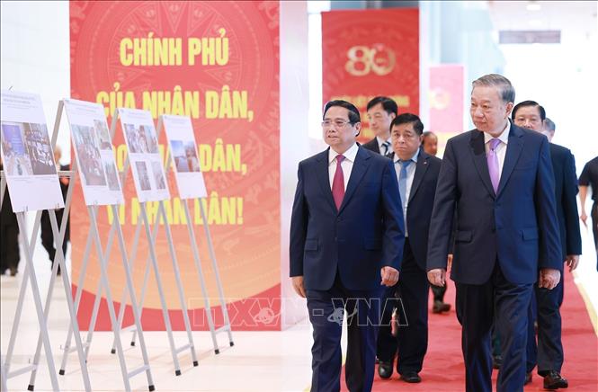 Tổng Bí thư Tô Lâm dự Lễ kỷ niệm 80 năm thành lập Chính phủ- Ảnh 3.