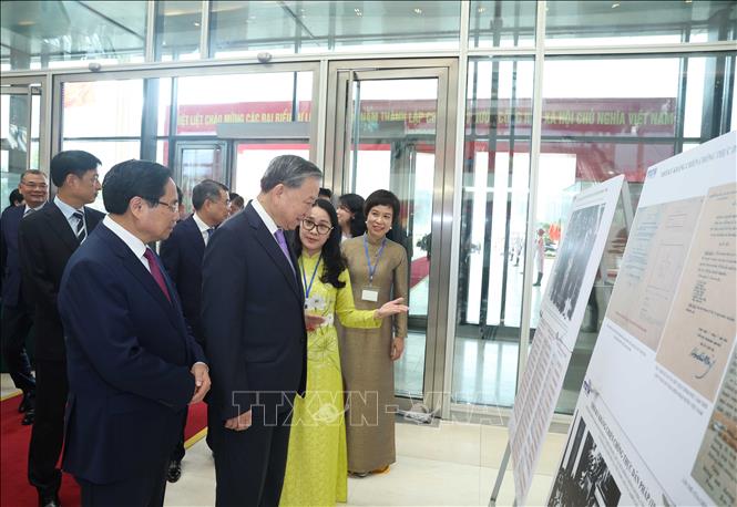 Tổng Bí thư Tô Lâm dự Lễ kỷ niệm 80 năm thành lập Chính phủ- Ảnh 4.