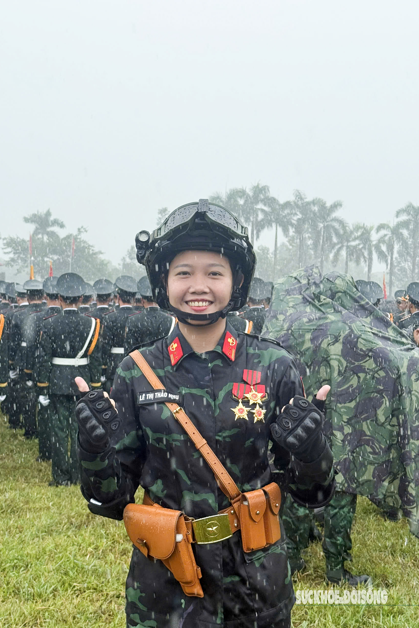 Lộ diện những ‘bóng hồng’ Khối trưởng diễu binh tại Quảng trường Ba Đình- Ảnh 2.