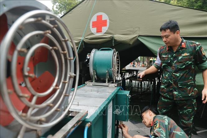 Lực lượng Quân y chuẩn bị sẵn sàng cho Đại lễ A80- Ảnh 6.