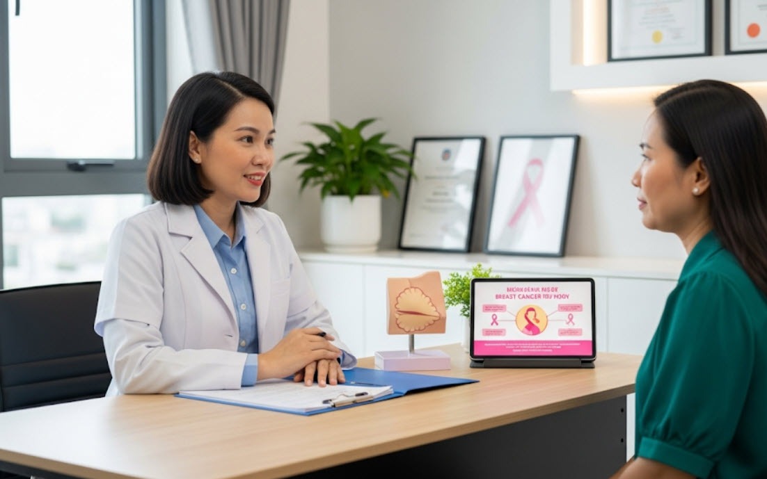 Ca phẫu thuật ít xâm lấn tái tạo vú đầu tiên ở người ghép thận tại Việt Nam- Ảnh 3.