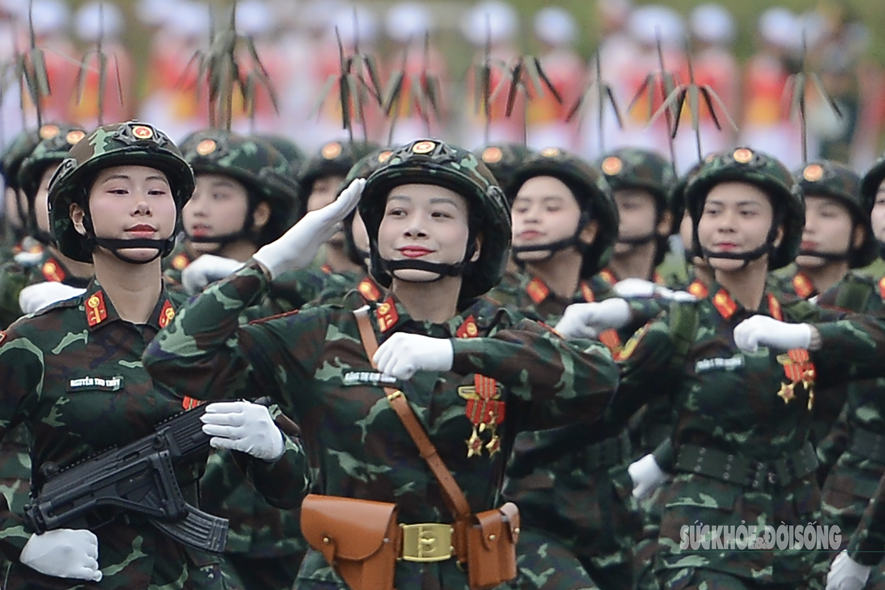 Lộ diện những ‘bóng hồng’ Khối trưởng diễu binh tại Quảng trường Ba Đình- Ảnh 8.