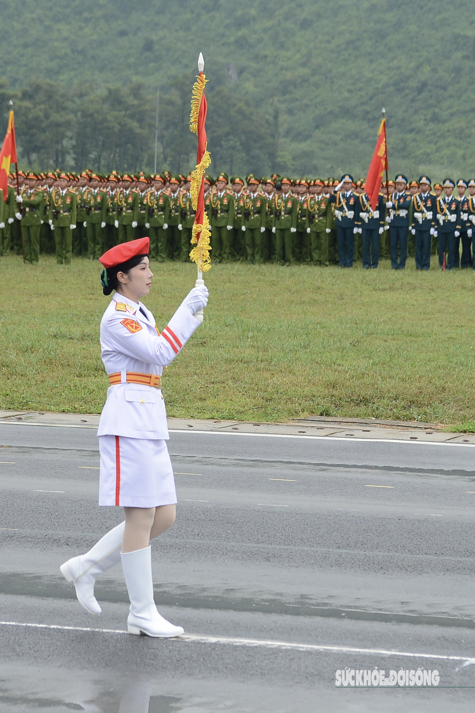 Lộ diện những ‘bóng hồng’ Khối trưởng diễu binh tại Quảng trường Ba Đình- Ảnh 6.