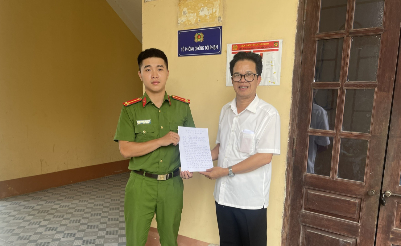 Nhận chuyển nhầm hơn 500 triệu đồng, nam thanh niên vội trình báo công an- Ảnh 1.