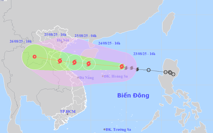 Bão số 5 Kajiki tiến sát Hoàng Sa, Bộ Xây dựng phát lệnh khẩn