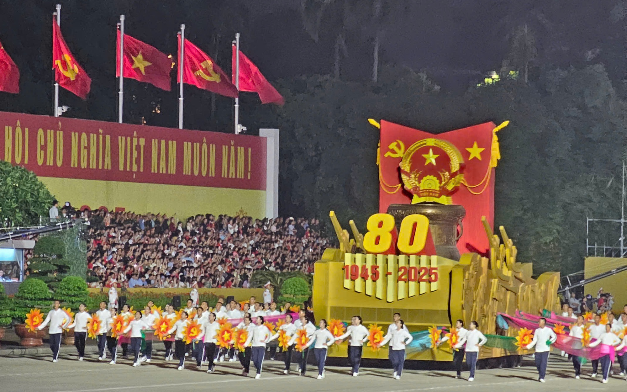 Tổng hợp luyện diễu binh, diễu hành lần 2 Kỷ niệm 80 năm Quốc khánh