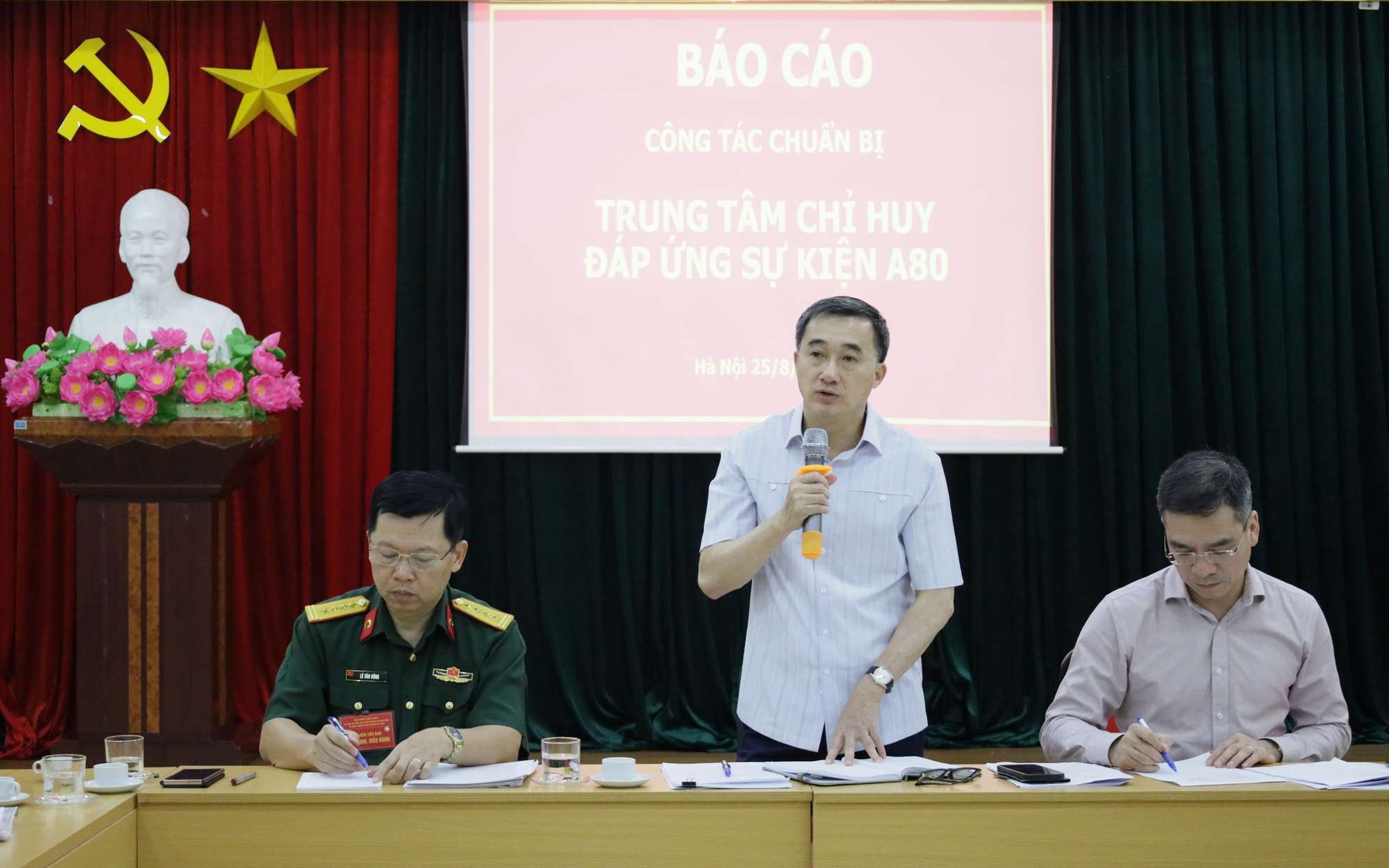 Lực lượng quân dân y phối hợp chặt chẽ, thống nhất đảm bảo công tác y tế phục vụ sự kiện A80