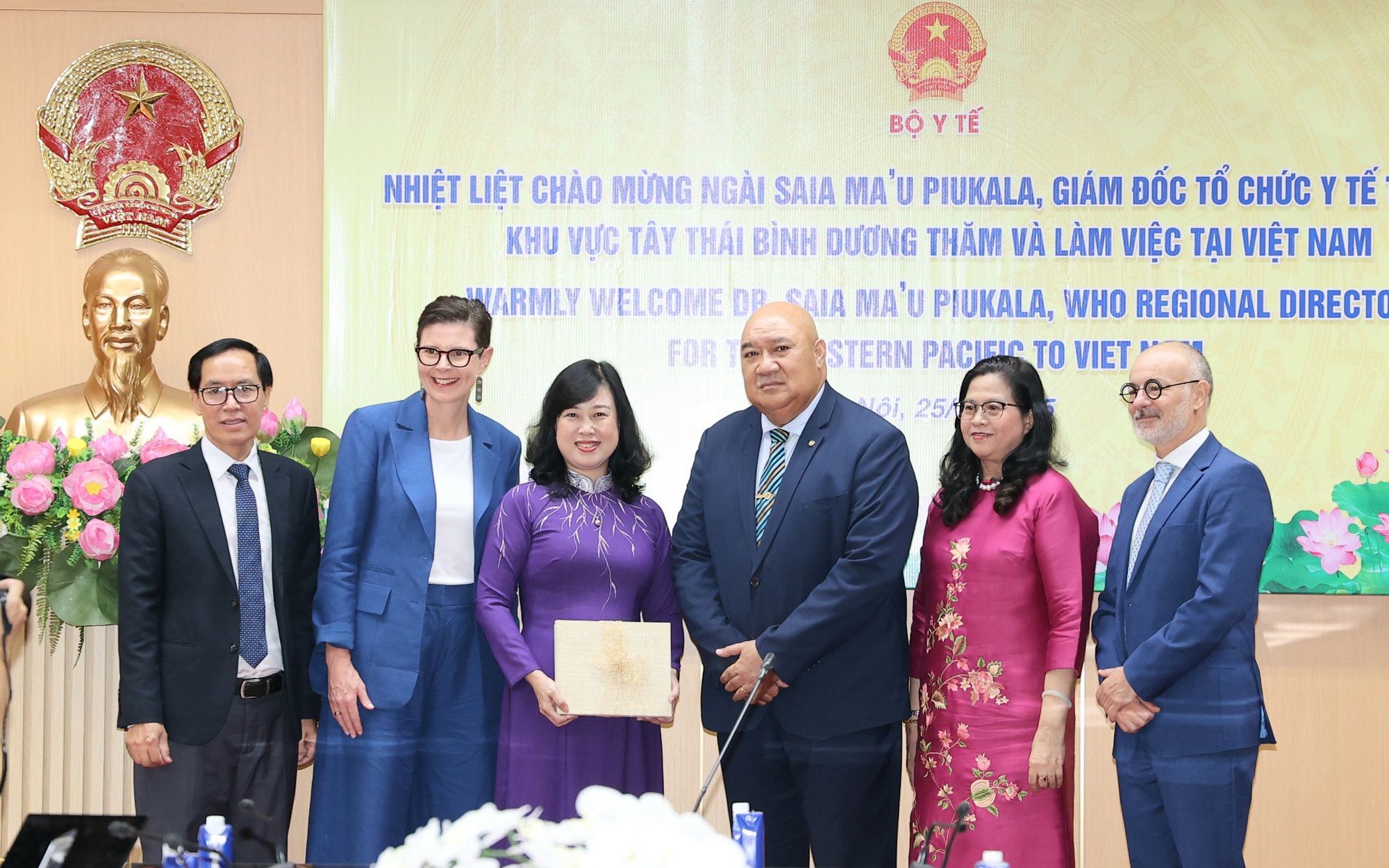 Tiếp tục thúc đẩy quan hệ hợp tác y tế giữa WHO khu vực Tây Thái Bình Dương và Bộ Y tế