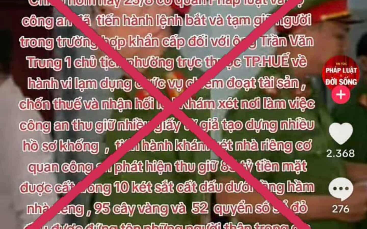 Bắt quản trị Fanpage 'Tin Việt - Cam' đăng tin bịa đặt, chiếm đoạt tài sản- Ảnh 2.