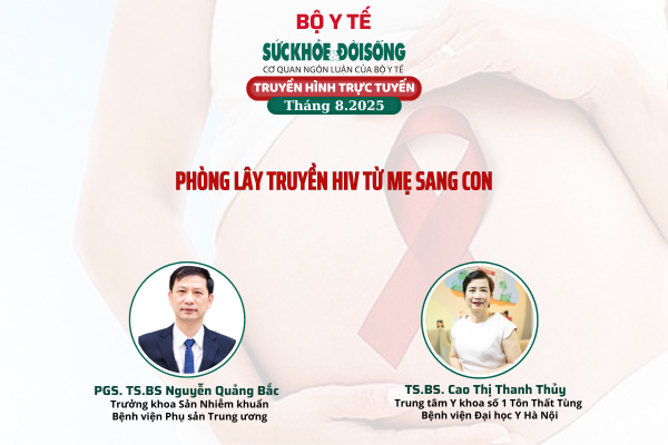 Truyền hình trực tuyến: Phòng lây truyền HIV từ mẹ sang con- Ảnh 1. Truyền hình trực tuyến: Phòng lây truyền HIV từ mẹ sang con- Ảnh 1.